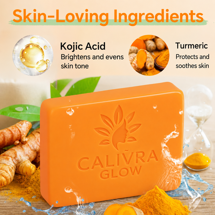 Lemon Turmeric Kojic Acid Soap