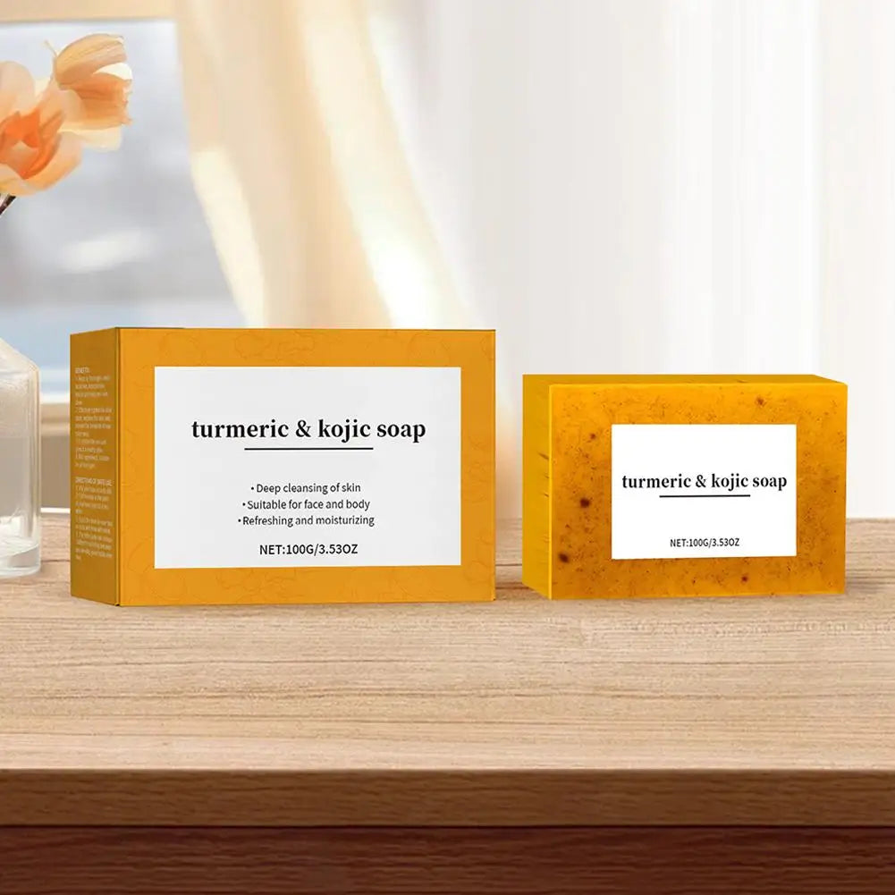 Lemon Turmeric Kojic Acid Soap