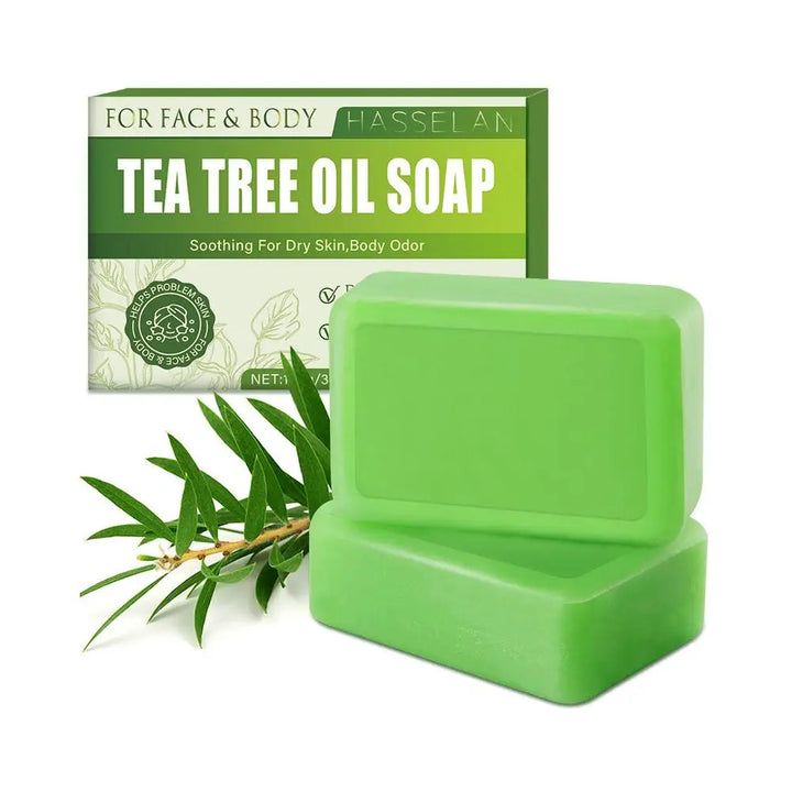 tea tree oil soap for acne and oily skin 100g