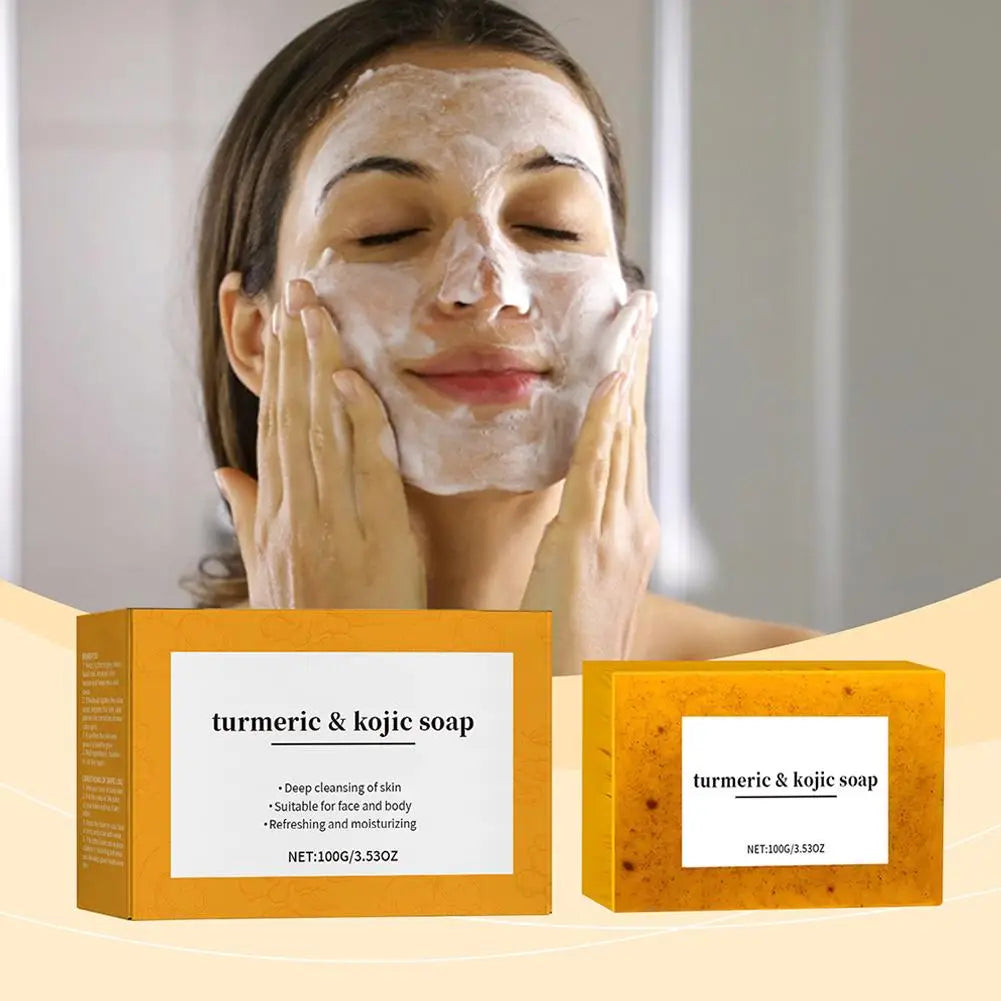 Lemon Turmeric Kojic Acid Soap