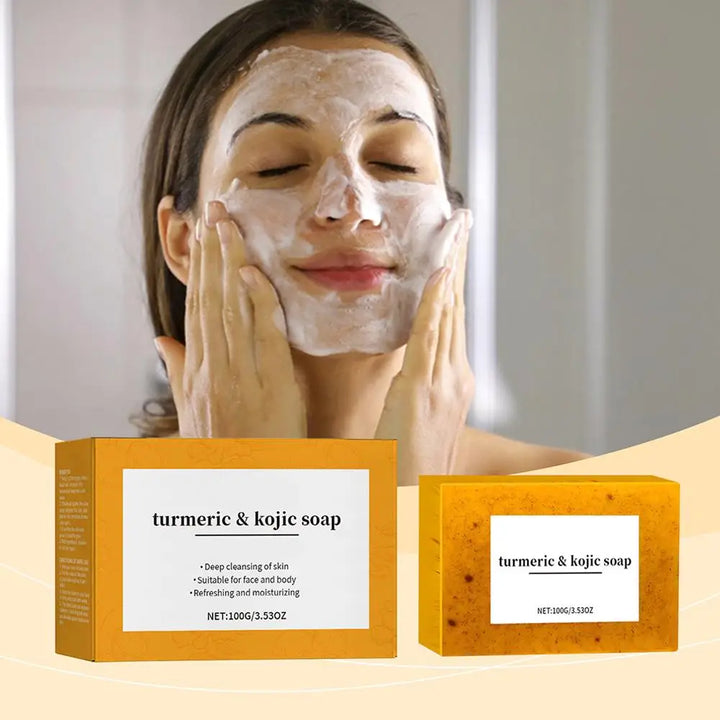 Lemon Turmeric Kojic Acid Soap