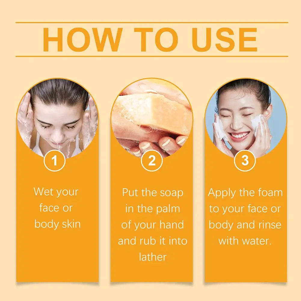 Lemon Turmeric Kojic Acid Soap