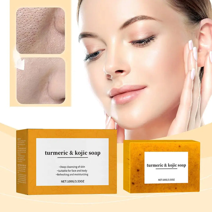 Lemon Turmeric Kojic Acid Soap