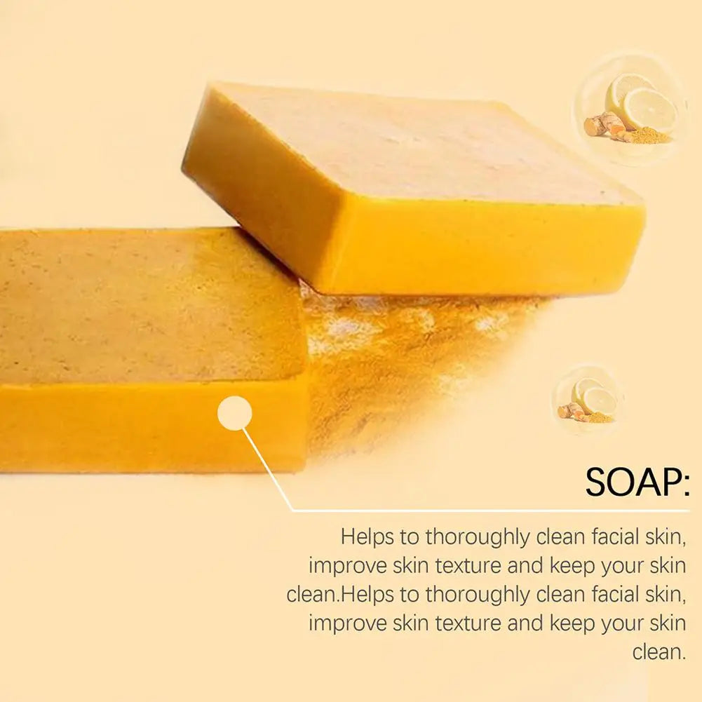 Lemon Turmeric Kojic Acid Soap