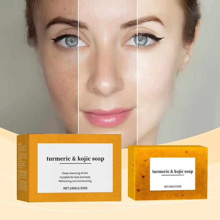 Lemon Turmeric Kojic Acid Soap